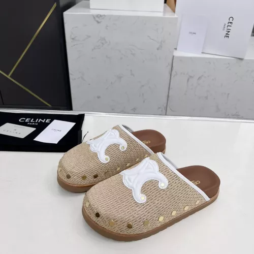 Celine Slippers For Women #1319934 $85.00 USD, Wholesale Replica Celine Slippers