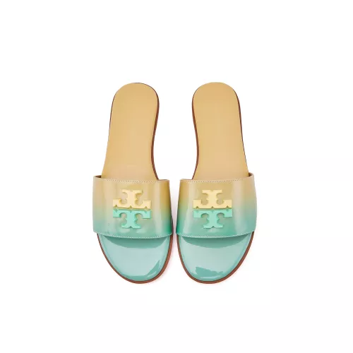Replica Tory Burch TB Slippers For Women #1319942 $82.00 USD for Wholesale