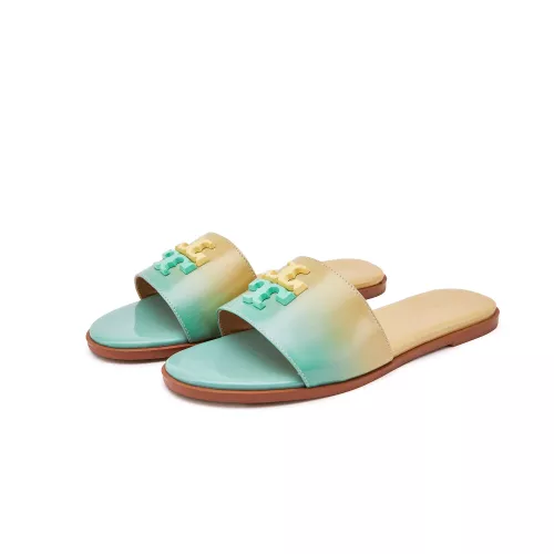Replica Tory Burch TB Slippers For Women #1319942 $82.00 USD for Wholesale
