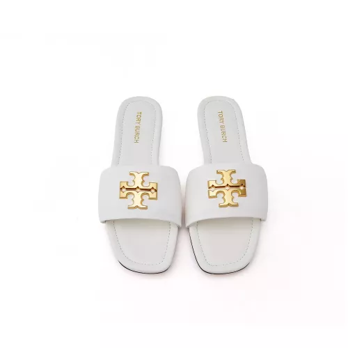 Replica Tory Burch TB Slippers For Women #1319944 $82.00 USD for Wholesale