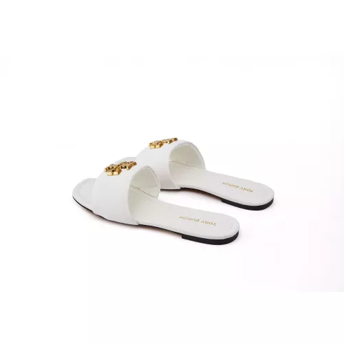 Replica Tory Burch TB Slippers For Women #1319944 $82.00 USD for Wholesale