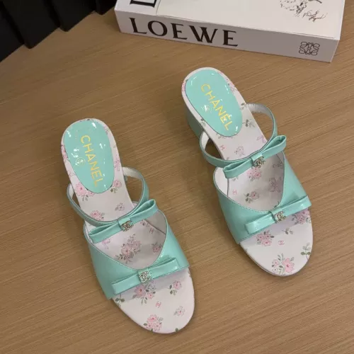 Replica Chanel Slippers For Women #1319954 $100.00 USD for Wholesale