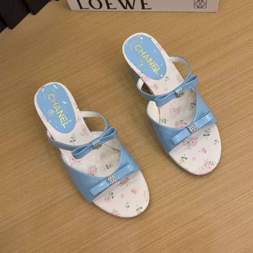 Replica Chanel Slippers For Women #1319955 $100.00 USD for Wholesale
