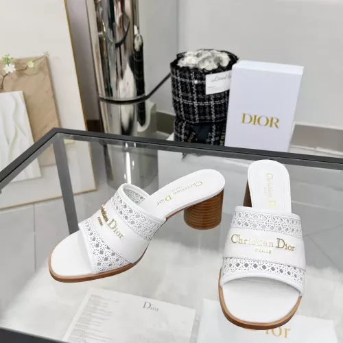Replica Christian Dior Slippers For Women #1319973 $92.00 USD for Wholesale
