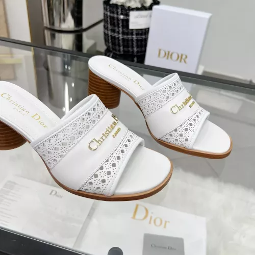 Replica Christian Dior Slippers For Women #1319973 $92.00 USD for Wholesale