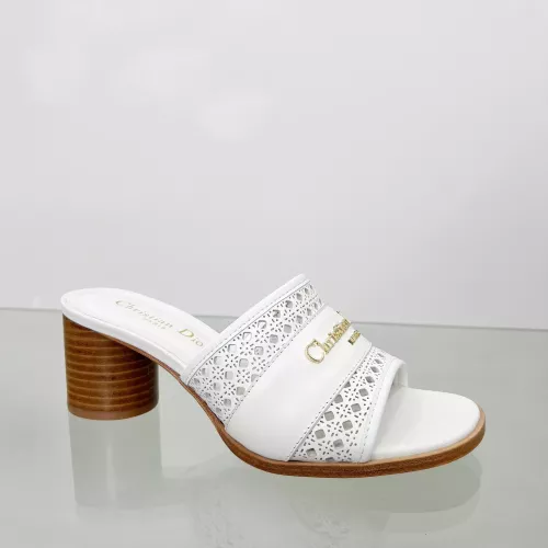 Replica Christian Dior Slippers For Women #1319973 $92.00 USD for Wholesale