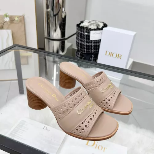 Replica Christian Dior Slippers For Women #1319974 $92.00 USD for Wholesale