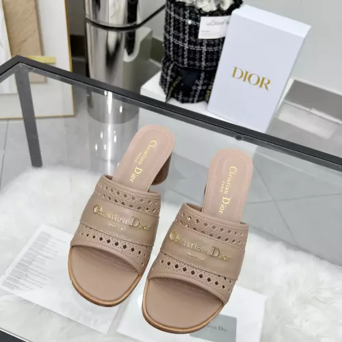 Replica Christian Dior Slippers For Women #1319974 $92.00 USD for Wholesale