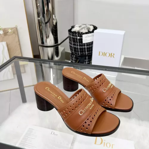 Replica Christian Dior Slippers For Women #1319975 $92.00 USD for Wholesale