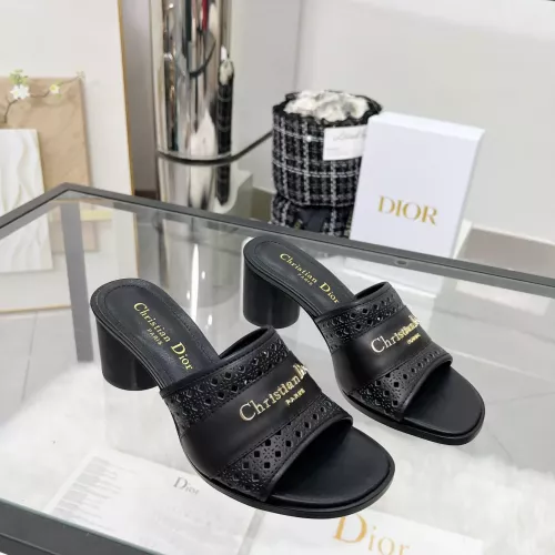 Replica Christian Dior Slippers For Women #1319976 $92.00 USD for Wholesale