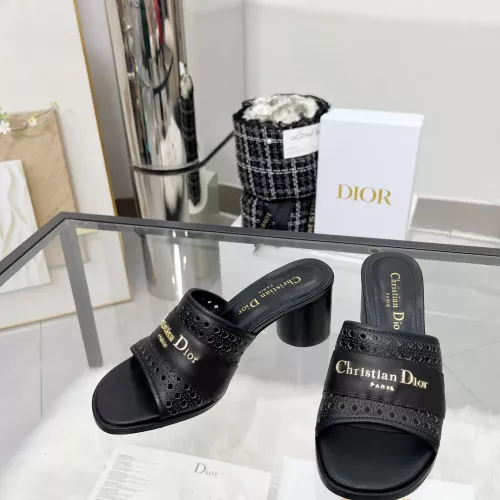 Replica Christian Dior Slippers For Women #1319976 $92.00 USD for Wholesale
