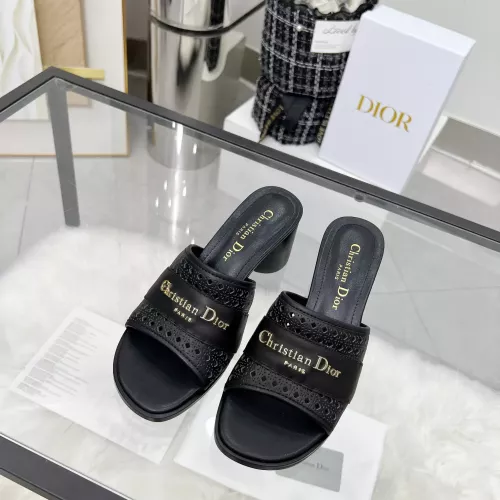 Replica Christian Dior Slippers For Women #1319976 $92.00 USD for Wholesale