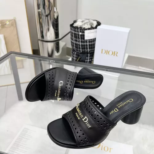 Replica Christian Dior Slippers For Women #1319976 $92.00 USD for Wholesale
