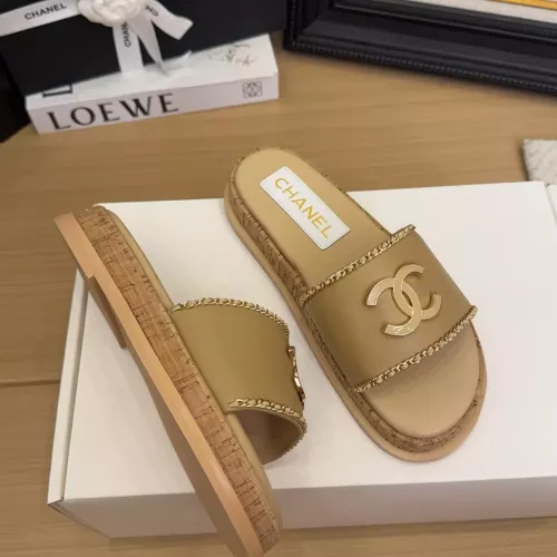 Chanel Slippers For Women #1320017 $100.00 USD, Wholesale Replica Chanel Slippers