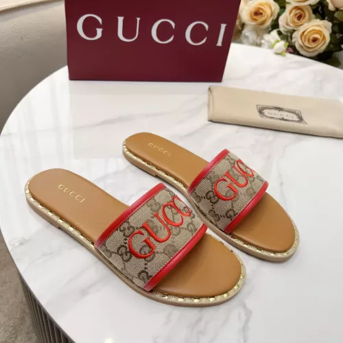 Replica Gucci Slippers For Women #1320046 $82.00 USD for Wholesale