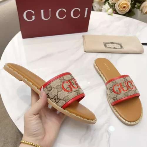 Replica Gucci Slippers For Women #1320046 $82.00 USD for Wholesale