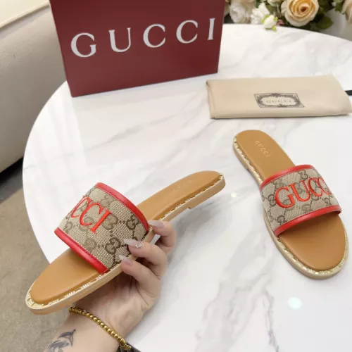 Replica Gucci Slippers For Women #1320046 $82.00 USD for Wholesale