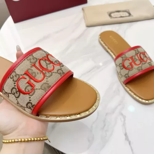 Replica Gucci Slippers For Women #1320046 $82.00 USD for Wholesale