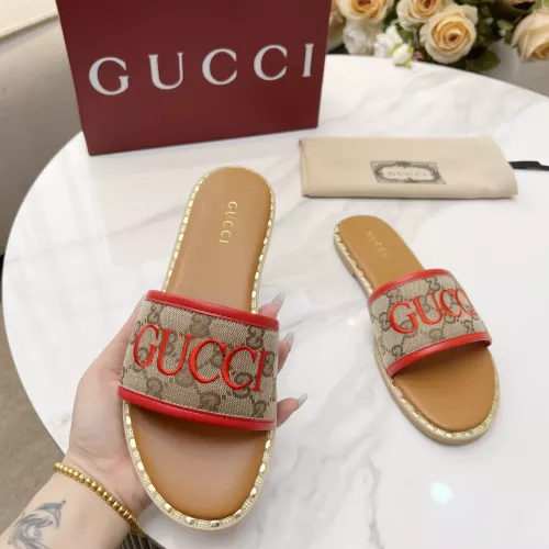 Replica Gucci Slippers For Women #1320046 $82.00 USD for Wholesale
