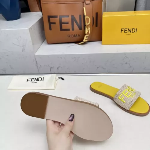 Replica Fendi Slippers For Women #1320054 $82.00 USD for Wholesale