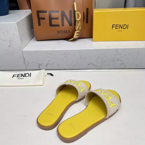 Replica Fendi Slippers For Women #1320055 $82.00 USD for Wholesale