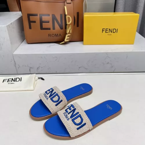 Fendi Slippers For Women #1320063 $82.00 USD, Wholesale Replica Fendi Slippers