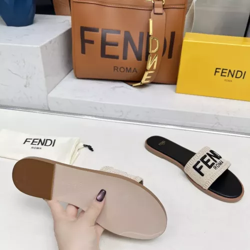 Replica Fendi Slippers For Women #1320067 $82.00 USD for Wholesale