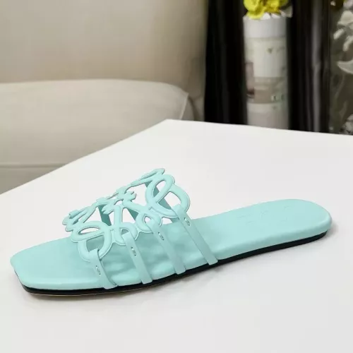 Replica LOEWE Slippers For Women #1320075 $82.00 USD for Wholesale
