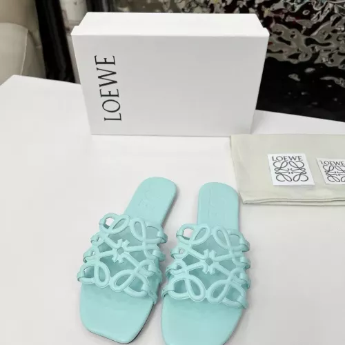 Replica LOEWE Slippers For Women #1320075 $82.00 USD for Wholesale