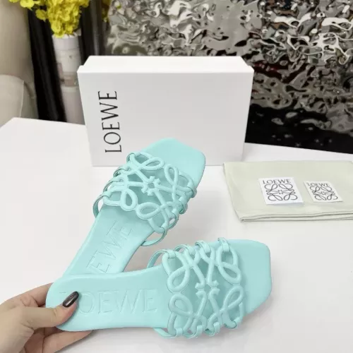 Replica LOEWE Slippers For Women #1320075 $82.00 USD for Wholesale