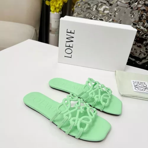 Replica LOEWE Slippers For Women #1320076 $82.00 USD for Wholesale