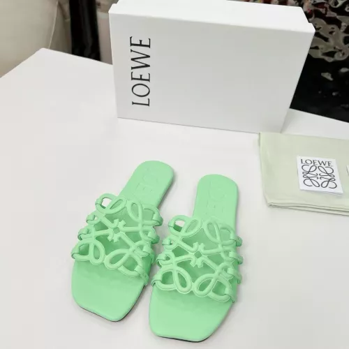 Replica LOEWE Slippers For Women #1320076 $82.00 USD for Wholesale
