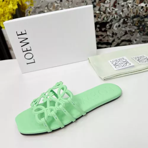 Replica LOEWE Slippers For Women #1320076 $82.00 USD for Wholesale