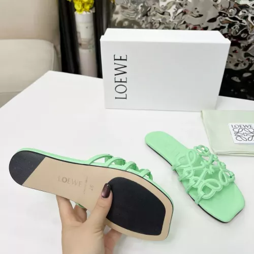 Replica LOEWE Slippers For Women #1320076 $82.00 USD for Wholesale