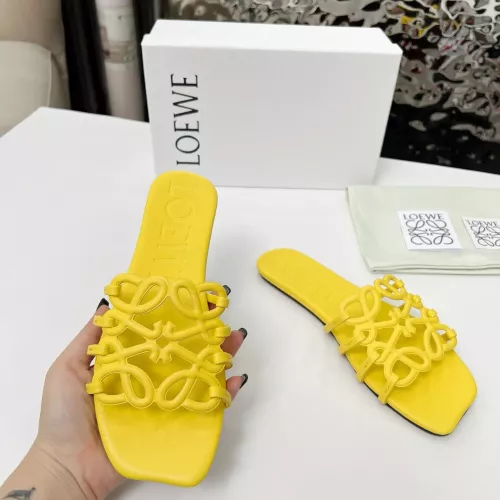 Replica LOEWE Slippers For Women #1320077 $82.00 USD for Wholesale