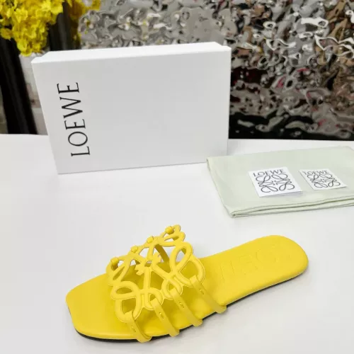 Replica LOEWE Slippers For Women #1320077 $82.00 USD for Wholesale