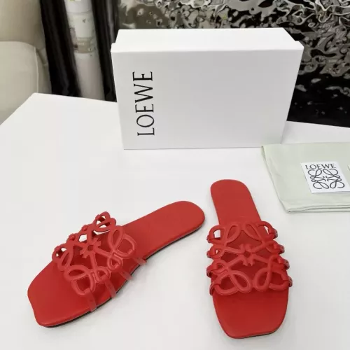 Replica LOEWE Slippers For Women #1320085 $82.00 USD for Wholesale