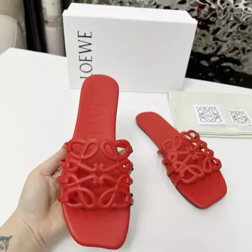 Replica LOEWE Slippers For Women #1320085 $82.00 USD for Wholesale