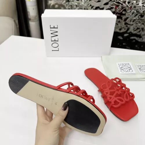 Replica LOEWE Slippers For Women #1320085 $82.00 USD for Wholesale