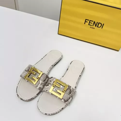 Replica Fendi Slippers For Women #1320114 $88.00 USD for Wholesale