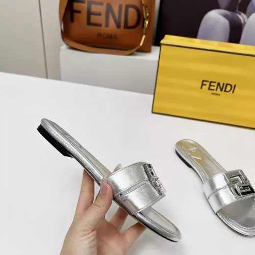 Replica Fendi Slippers For Women #1320115 $88.00 USD for Wholesale