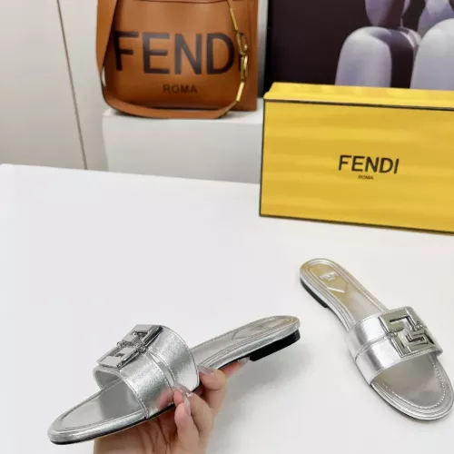 Replica Fendi Slippers For Women #1320115 $88.00 USD for Wholesale