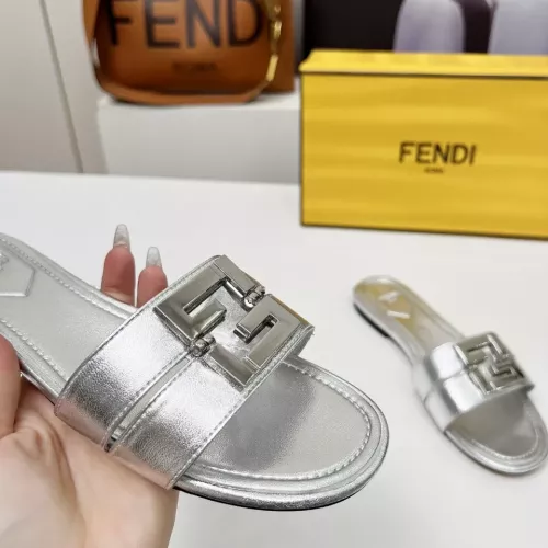 Replica Fendi Slippers For Women #1320115 $88.00 USD for Wholesale