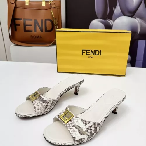 Fendi Slippers For Women #1320117 $88.00 USD, Wholesale Replica Fendi Slippers