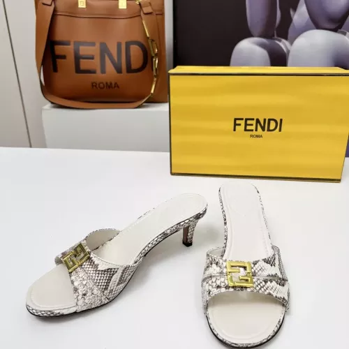 Replica Fendi Slippers For Women #1320117 $88.00 USD for Wholesale