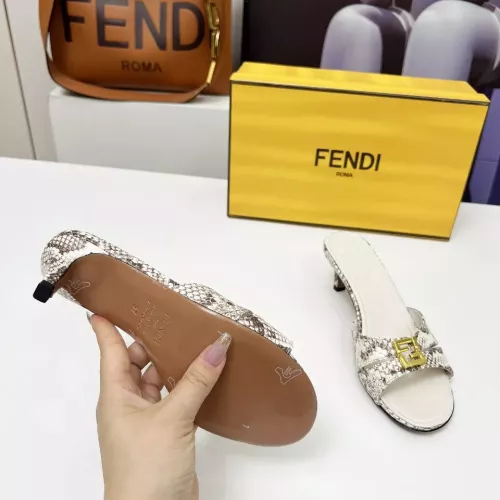 Replica Fendi Slippers For Women #1320117 $88.00 USD for Wholesale