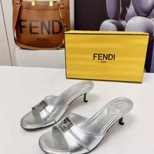 Fendi Slippers For Women #1320118 $88.00 USD, Wholesale Replica Fendi Slippers