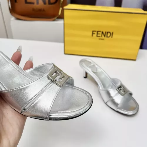 Replica Fendi Slippers For Women #1320118 $88.00 USD for Wholesale