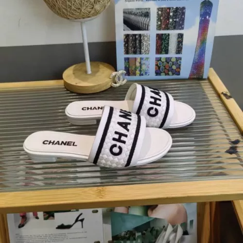 Replica Chanel Slippers For Women #1320140 $98.00 USD for Wholesale