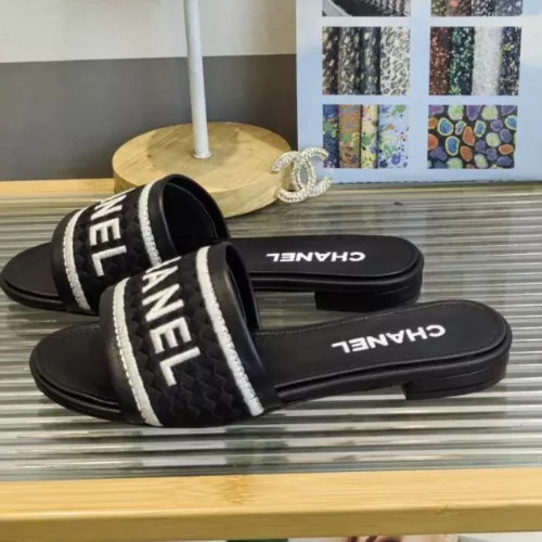 Chanel Slippers For Women #1320141 $98.00 USD, Wholesale Replica Chanel Slippers